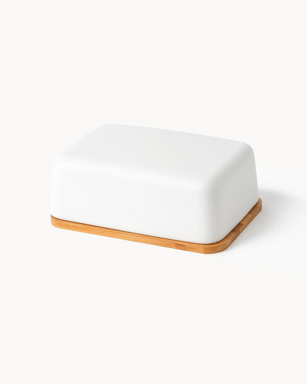 Butterdose mit Bambusdeckel