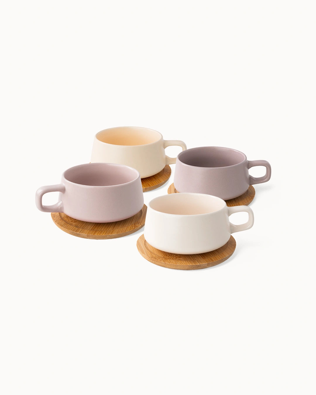 Tazze da cappuccino Luxe, set da 4, 320 ml
