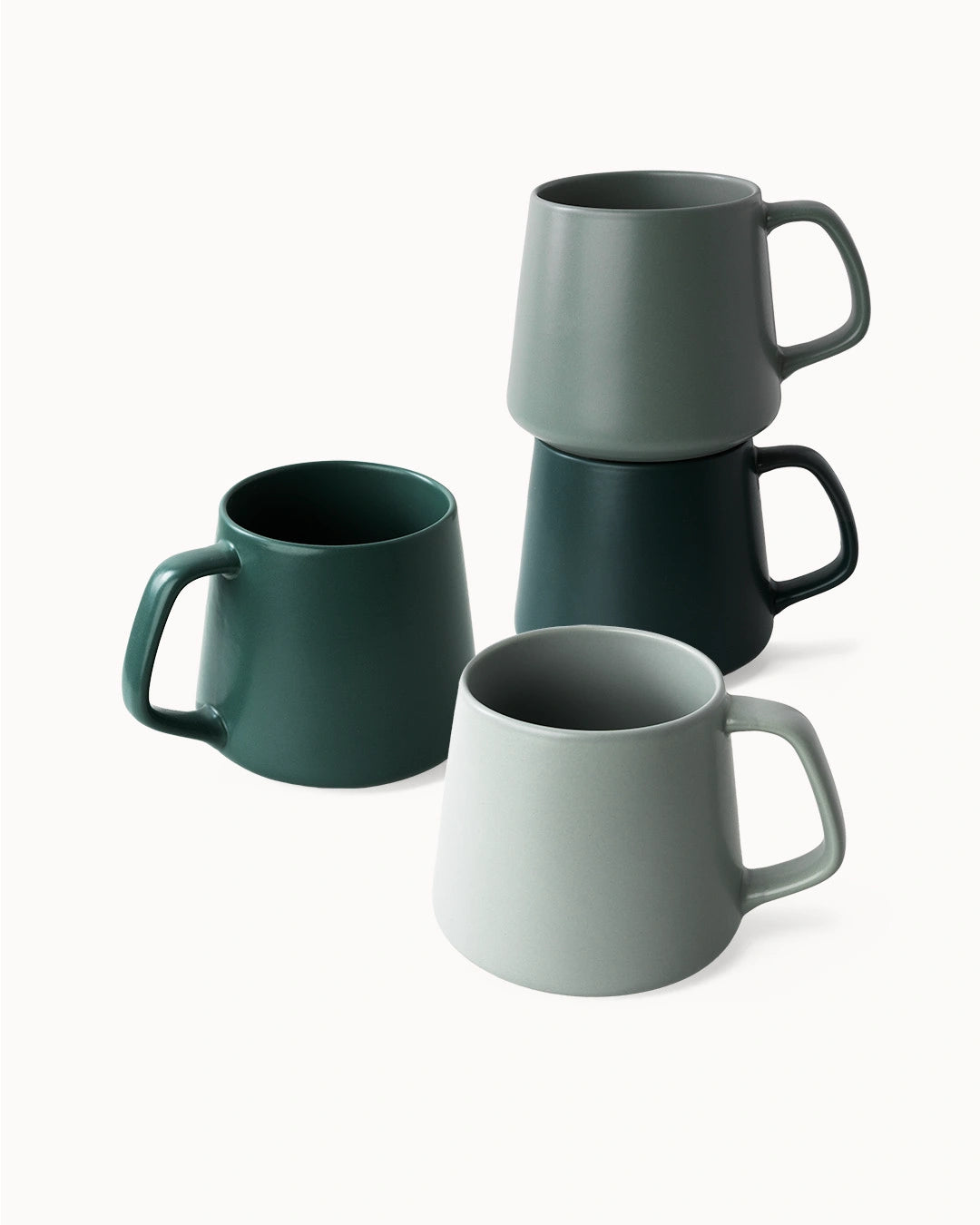 Tazze da caffè Luxe set da 4 da 420 ml