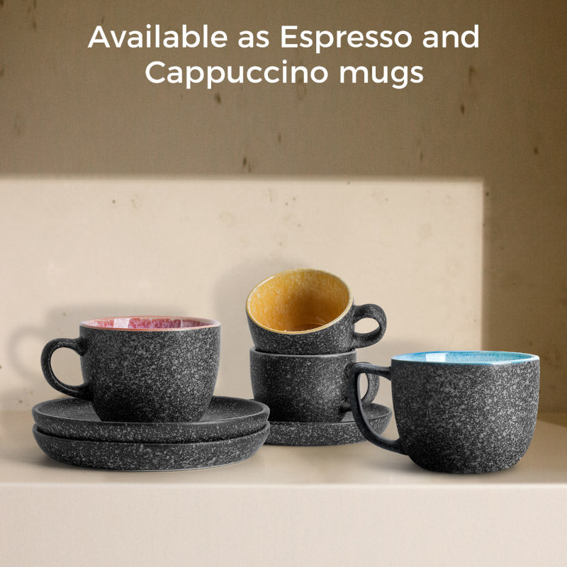 Miamio Cappuccinotassen Las Palmitas 6er Set Keramik 190ml