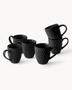 Miamio Kaffeetassen Palmanova 6er Set Keramik 400ml